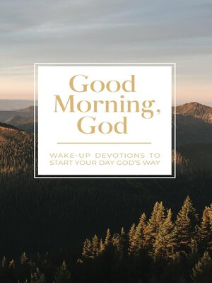 cover image of Good Morning, God
